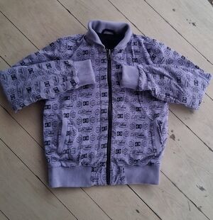 DC Lavender Patterned Varsity Jacket